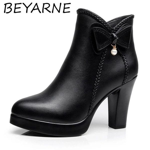 sandals beyarnebig size 32-43 pointed toe block heels ankle boots for women platform shoes 2021 autumn winter leather short plush, Black
sandals beyarnebig size 32-43 pointed toe block heels ankle boots for women platform shoes 2021 autumn winter leather short plush, Black