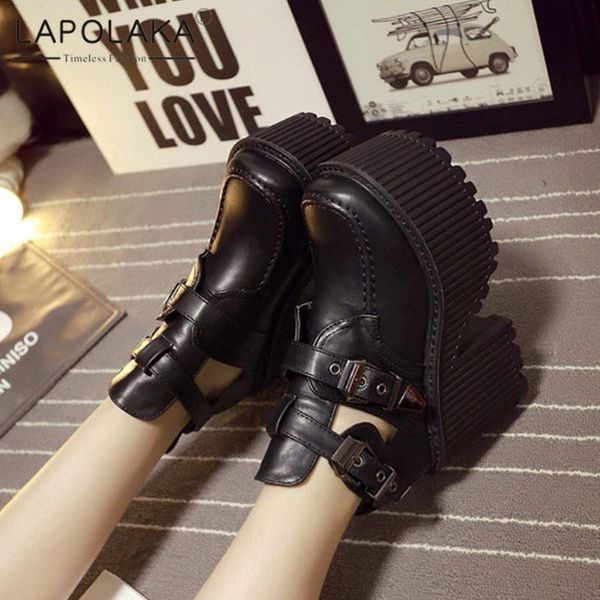 boots lapolaka 2021 design fashion ins leisure black platform buckle strap woman shoes great quality comfy autumn lady
boots lapolaka 2021 design fashion ins leisure black platform buckle strap woman shoes great quality comfy autumn lady