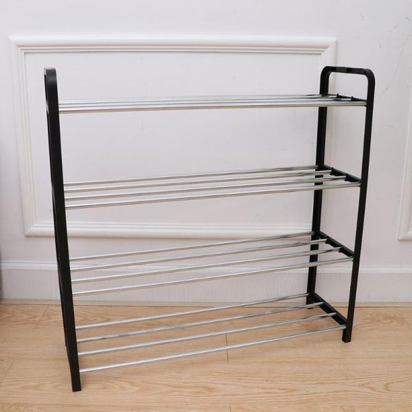 four layers shoes shelf storage rack detachable steel long tube space-saving organizer for home office door back ( clothing & wardrobe
four layers shoes shelf storage rack detachable steel long tube space-saving organizer for home office door back ( clothing & wardrobe