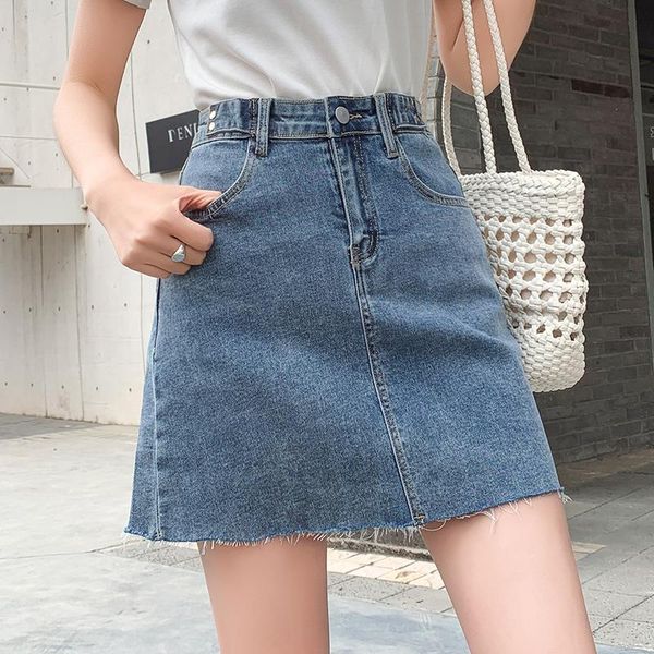 skirts denim skirt women's summer 2021 elastic high waisted short with rough hem slim a-line pants, Black
skirts denim skirt women's summer 2021 elastic high waisted short with rough hem slim a-line pants, Black