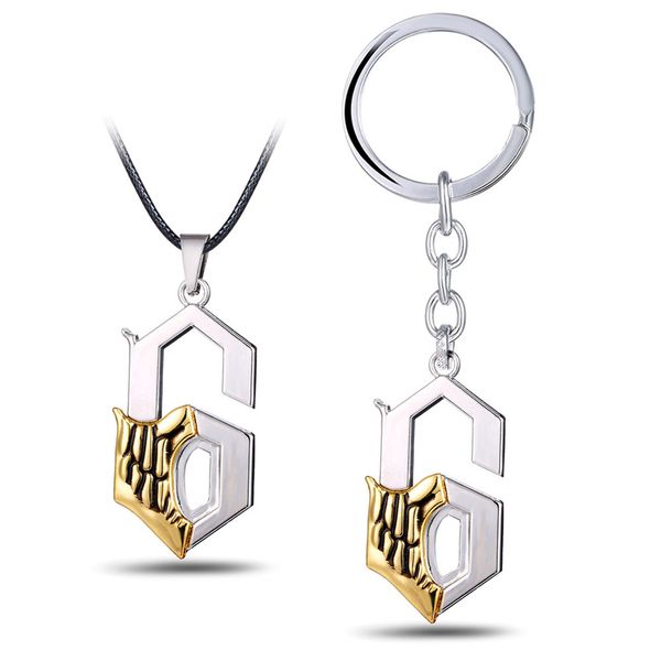 Anime Bleach Arrancar Espada No. 6 Hollow Grimmjow Jeagerjaques Alloy Keychain Keyring Key Chains Pendant Necklace Jewelry
Anime Bleach Arrancar Espada No. 6 Hollow Grimmjow Jeagerjaques Alloy Keychain Keyring Key Chains Pendant Necklace Jewelry