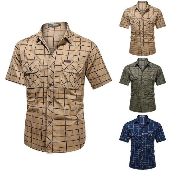 men's casual shirts short sleeve outdoor cotton washed shirt military style plus sizes daily comfy, White;black
men's casual shirts short sleeve outdoor cotton washed shirt military style plus sizes daily comfy, White;black