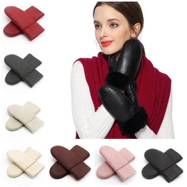 fingerless gloves winter fashion heavy type women warm mittens leather wool fur lovely female sheepskin 7 colors, Blue;gray
fingerless gloves winter fashion heavy type women warm mittens leather wool fur lovely female sheepskin 7 colors, Blue;gray
