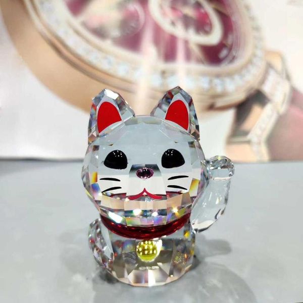 decorative objects & figurines crystal cute cat ornament glass paperweight fengshui decor collection craft toy favor christmas gift home
decorative objects & figurines crystal cute cat ornament glass paperweight fengshui decor collection craft toy favor christmas gift home