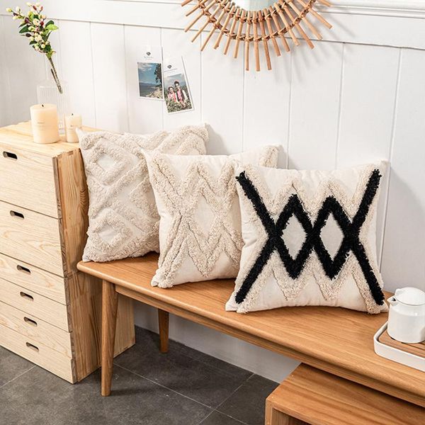 pillow case bohemian geometric tufting canvas back rest support cushion cover throw pillowcase decorative chic home decor
pillow case bohemian geometric tufting canvas back rest support cushion cover throw pillowcase decorative chic home decor