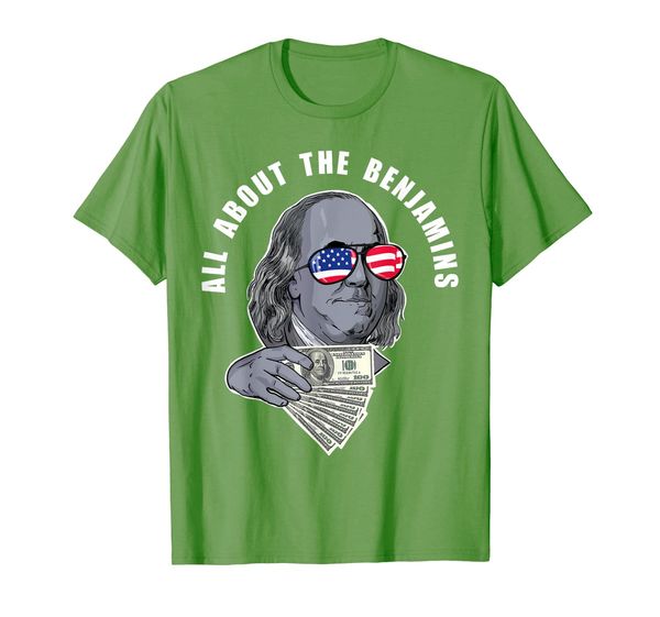 All about the Benjamins funny Benjamin Franklin T-Shirt, Mainly pictures
All about the Benjamins funny Benjamin Franklin T-Shirt, Mainly pictures