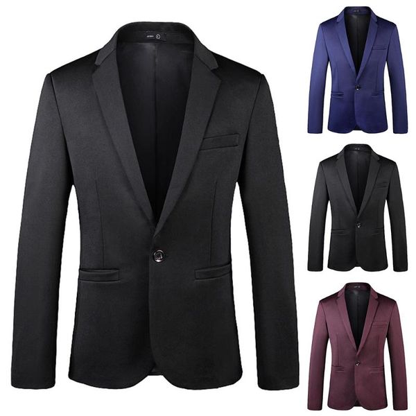 men's suits & blazers men casual slim fit office blazer party solid color suit formal business wear 2021, White;black
men's suits & blazers men casual slim fit office blazer party solid color suit formal business wear 2021, White;black