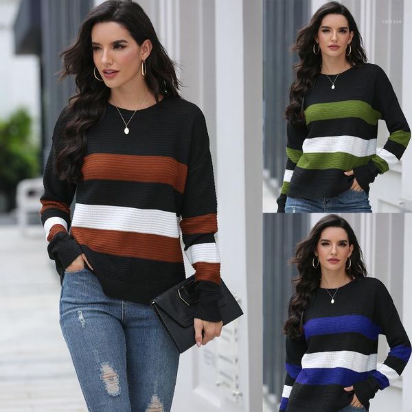 women's sweaters woman sweter damski women pullover winter clothes 2021 sweater matching loose drop sjvd3218, White;black
women's sweaters woman sweter damski women pullover winter clothes 2021 sweater matching loose drop sjvd3218, White;black
