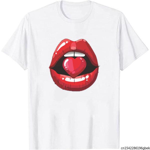 women's t-shirt summer graphic short sleeves women lips kawaii clothes girl plus size harajuku, White
women's t-shirt summer graphic short sleeves women lips kawaii clothes girl plus size harajuku, White