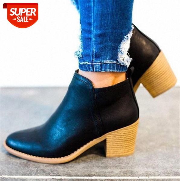 european and american large size thick heel side zipper pointed mid-heel martin boots women 43 #bi2a, Black
european and american large size thick heel side zipper pointed mid-heel martin boots women 43 #bi2a, Black