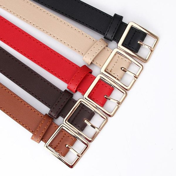 belts pu leather fashion belt alloy pin buckle for women simplicity square all-match jeans dress waistband, Black;brown
belts pu leather fashion belt alloy pin buckle for women simplicity square all-match jeans dress waistband, Black;brown