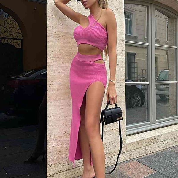 dress sets two piece set midi dress sleeveless tank club fashion hollow out party summer women ribbed dresses, White
dress sets two piece set midi dress sleeveless tank club fashion hollow out party summer women ribbed dresses, White