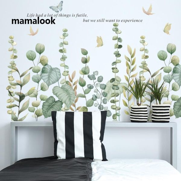 wall stickers green plant broad leaf branches meandering living room study decoration self-adhesive
wall stickers green plant broad leaf branches meandering living room study decoration self-adhesive