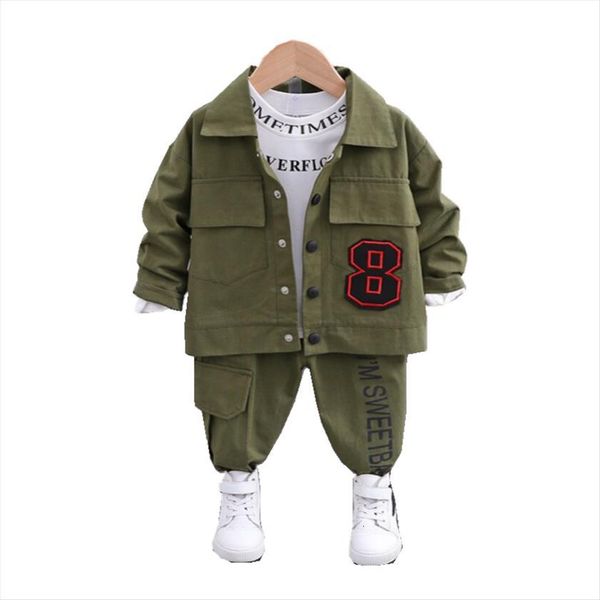 fashion spring autumn baby boys clothes children cotton jacket t shirt pants 3pcs sets toddler sports clothing kids tracksuits, White
fashion spring autumn baby boys clothes children cotton jacket t shirt pants 3pcs sets toddler sports clothing kids tracksuits, White