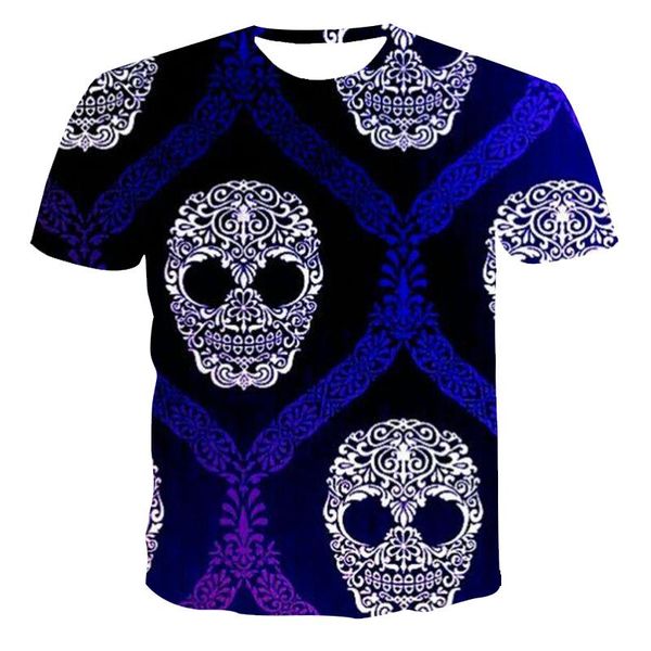 men's t-shirts 2021 3d t-shirt fun skull print oversized loose street top, White;black
men's t-shirts 2021 3d t-shirt fun skull print oversized loose street top, White;black