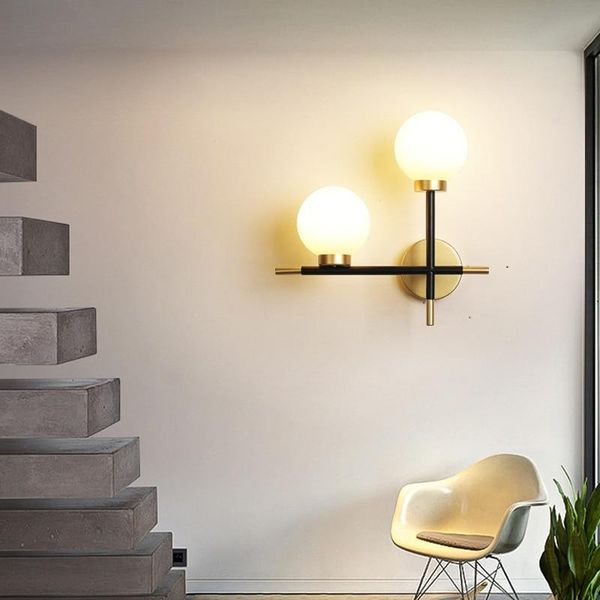 wall lamps modern glass ball lamp round shade interior lighting fixture sconce living kitchen aisle hallway decor light
wall lamps modern glass ball lamp round shade interior lighting fixture sconce living kitchen aisle hallway decor light