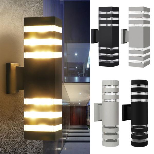 outdoor waterproof up down aluminum cylinder led wall light modern style dual head e27 lamp for courtyard lamps
outdoor waterproof up down aluminum cylinder led wall light modern style dual head e27 lamp for courtyard lamps