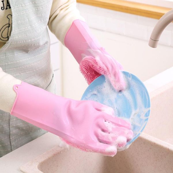disposable gloves household silicone kitchen cleaning multifunctional magic dishwashing durable washing clothes
disposable gloves household silicone kitchen cleaning multifunctional magic dishwashing durable washing clothes
