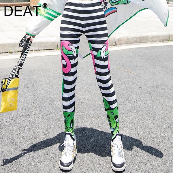 women's pants & capris deat 2021 women fashion skinny green patchwork printing striped high elastic waist pencil spring and autumn 7e51, Black;white
women's pants & capris deat 2021 women fashion skinny green patchwork printing striped high elastic waist pencil spring and autumn 7e51, Black;white