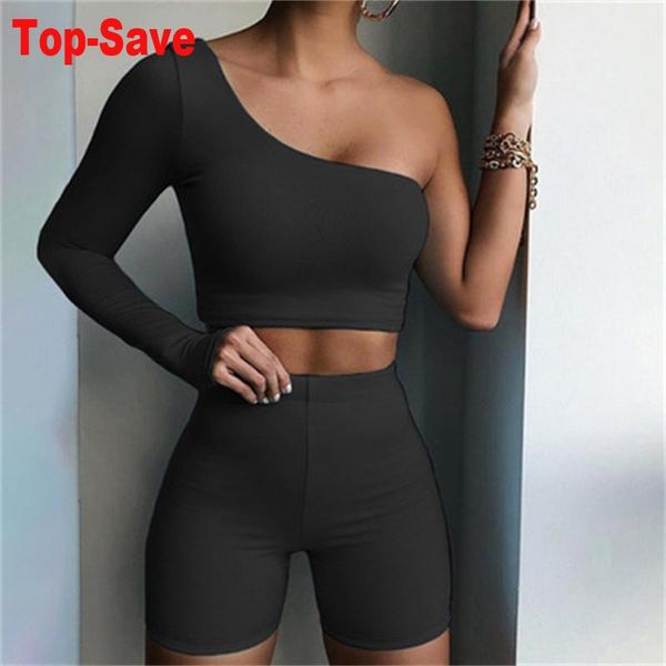 women's tracksuits 2021 arrival classic women two piece set one shoulder crop high waist shorts outfit tracksuit summer birthday overal, Gray
women's tracksuits 2021 arrival classic women two piece set one shoulder crop high waist shorts outfit tracksuit summer birthday overal, Gray