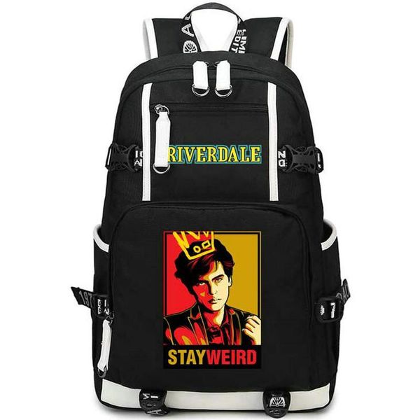 backpack riverdale stay weird daypack teleplay schoolbag tv rucksack satchel school bag computer day pack
backpack riverdale stay weird daypack teleplay schoolbag tv rucksack satchel school bag computer day pack