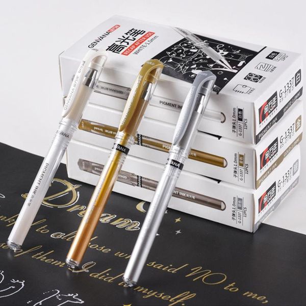 gel pens 3pcs/lot white glod silver highlight art painting 1.0mm creative waterproof marker paint pen school stationery supplies
gel pens 3pcs/lot white glod silver highlight art painting 1.0mm creative waterproof marker paint pen school stationery supplies