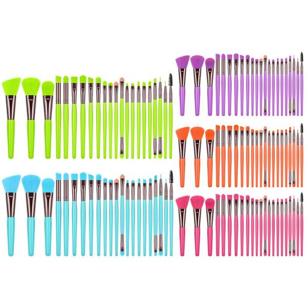 makeup brushes 22pcs/set fluorescent kit powder eye shadow foundation blush blending beauty women lip cosmetic brush
makeup brushes 22pcs/set fluorescent kit powder eye shadow foundation blush blending beauty women lip cosmetic brush