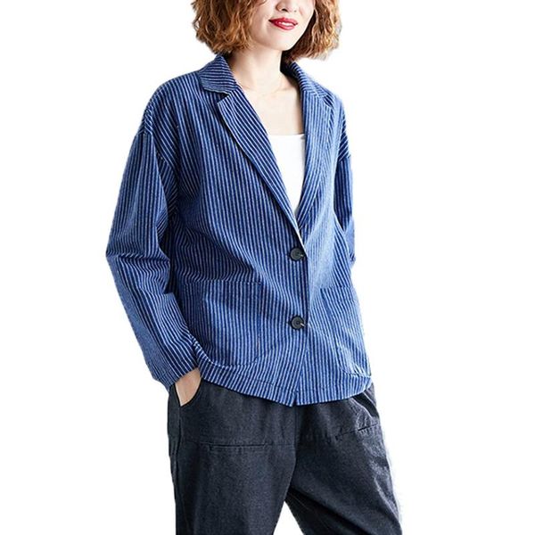 spring autumn single breasted suit blazer korean version stripe women's large size loose casual short jackets 2021 suits & blazers, White;black
spring autumn single breasted suit blazer korean version stripe women's large size loose casual short jackets 2021 suits & blazers, White;black
