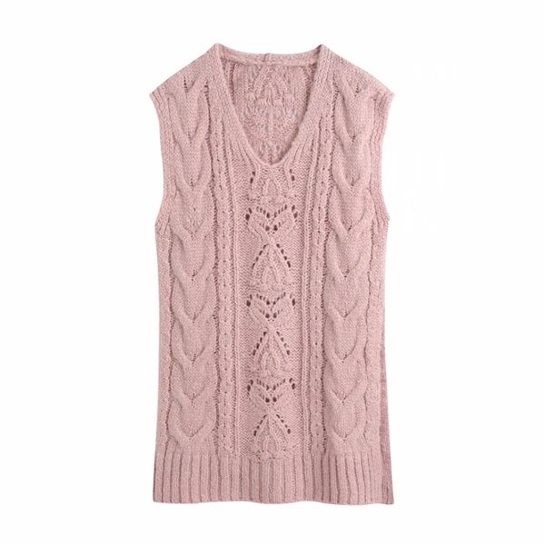 spring women v neck crochet knitting side slit long sweater female sleeveless pullover casual lady loose sw1166 210430, Black;white
spring women v neck crochet knitting side slit long sweater female sleeveless pullover casual lady loose sw1166 210430, Black;white