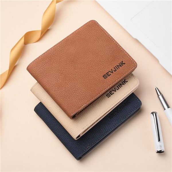 wallets 2021 men's short wallet vintage matte leather korean version solid color, Red;black
wallets 2021 men's short wallet vintage matte leather korean version solid color, Red;black