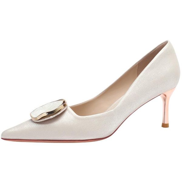 dress shoes brand designer fashion elegant applique pointed toe 6-8 cm heels for women ladies pumps female wedding party office, Black
dress shoes brand designer fashion elegant applique pointed toe 6-8 cm heels for women ladies pumps female wedding party office, Black