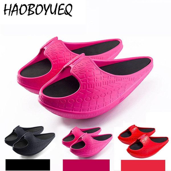 slippers women's thin legs rocking exercise to lose weight massage thick bottom half palm negative shoes, Black
slippers women's thin legs rocking exercise to lose weight massage thick bottom half palm negative shoes, Black