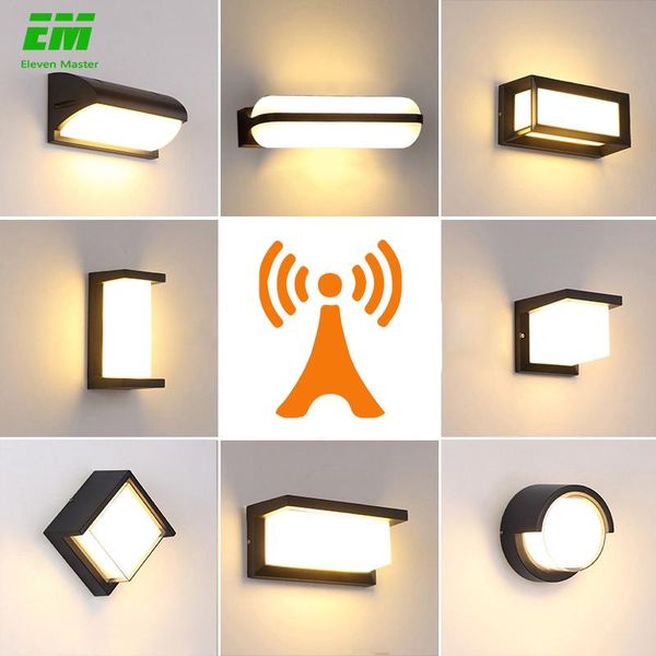 outdoor waterproof ip65 radar sensor wall light aluminum for courtyard lamp patio garden porch led lighting ac90-260v zbw0001 lamps
outdoor waterproof ip65 radar sensor wall light aluminum for courtyard lamp patio garden porch led lighting ac90-260v zbw0001 lamps