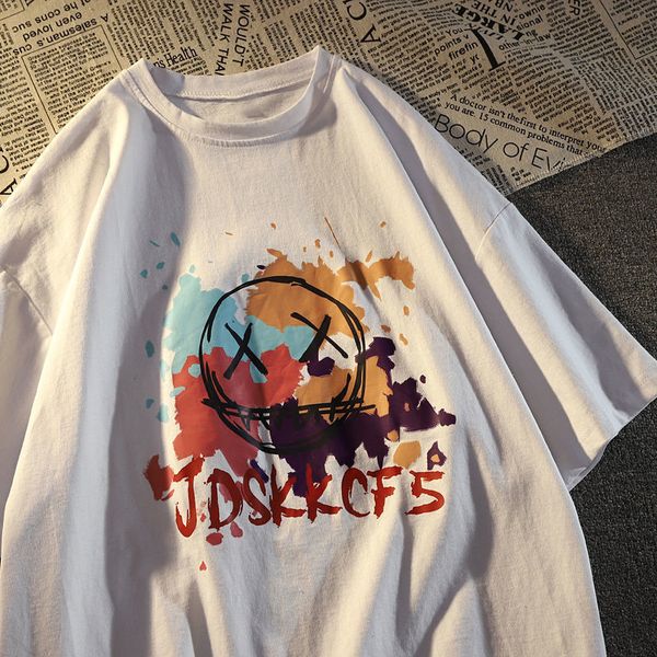 2021 summer new summer fashion pattern printed round neck large loose short sleeve t-shirt women's fashion, White;black
2021 summer new summer fashion pattern printed round neck large loose short sleeve t-shirt women's fashion, White;black