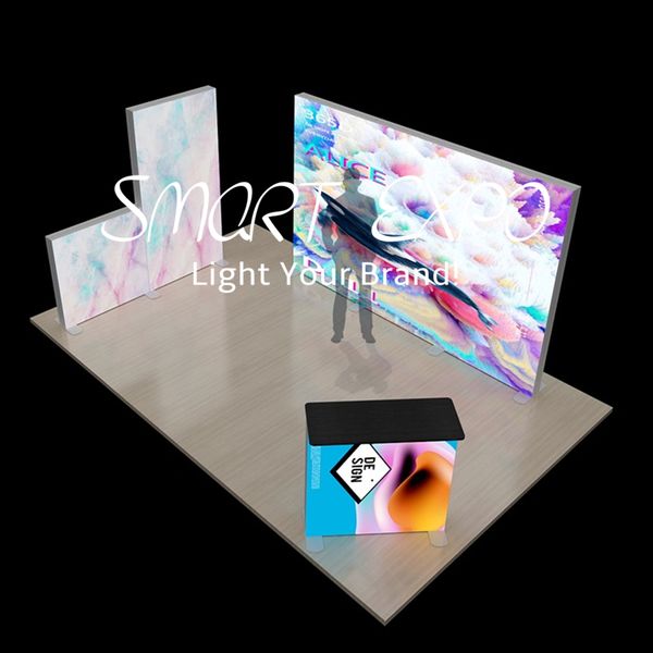 10ft x 20ft portable light box sign advertising display for trade show event store promotion
10ft x 20ft portable light box sign advertising display for trade show event store promotion