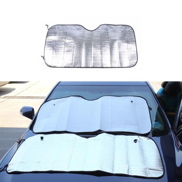 car sunshade 1pcs universal windshield windscreen foldable visor shield reflective heat cover thermal screen silver 130*60 cm
car sunshade 1pcs universal windshield windscreen foldable visor shield reflective heat cover thermal screen silver 130*60 cm