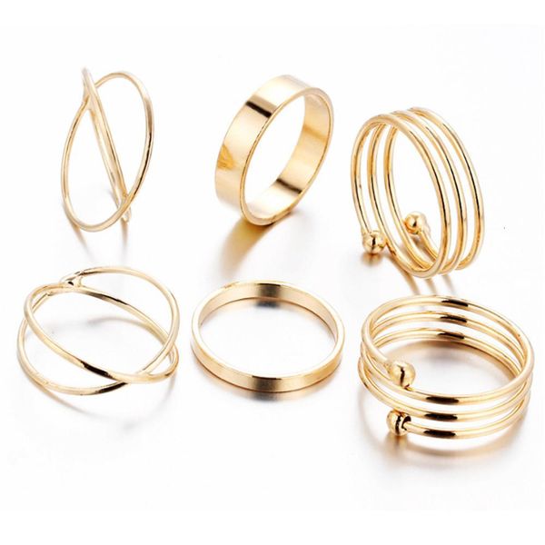 designer rings 6 pcs/set punk personality retro alloy toe ring gold color joint foot ornaments bijoux bagues femme anillo couple jewelry, Golden;silver
designer rings 6 pcs/set punk personality retro alloy toe ring gold color joint foot ornaments bijoux bagues femme anillo couple jewelry, Golden;silver