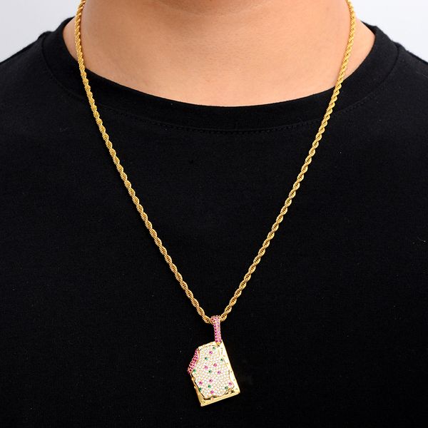 new fashion hip hop bling cz ice cream iced out cubic zircon necklaces pendants jewelry charm collier rapper punk party gifts for women and, Silver
new fashion hip hop bling cz ice cream iced out cubic zircon necklaces pendants jewelry charm collier rapper punk party gifts for women and, Silver