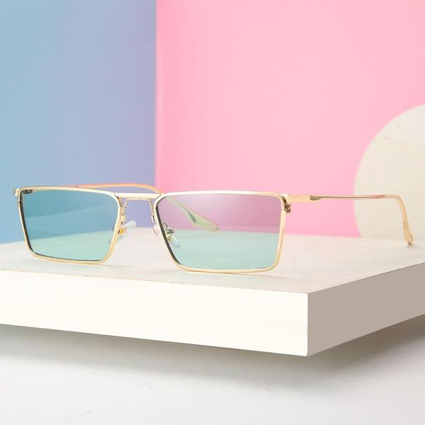 sunglasses vintage small rectangle women black gold frame sun glasses female male pink yellow shades coulos, White;black
sunglasses vintage small rectangle women black gold frame sun glasses female male pink yellow shades coulos, White;black