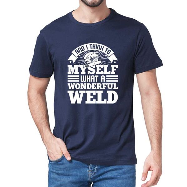 men's t-shirts 100% cotton welder and i think to myself what a wonderful weld retro funny gift personalized t shirt women soft tee, White;black
men's t-shirts 100% cotton welder and i think to myself what a wonderful weld retro funny gift personalized t shirt women soft tee, White;black