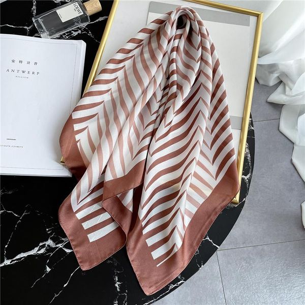 scarves 2021 shawl side square 70cm hijab fashion lady hair band women's bandana foulard design necklace summer, Blue;gray
scarves 2021 shawl side square 70cm hijab fashion lady hair band women's bandana foulard design necklace summer, Blue;gray