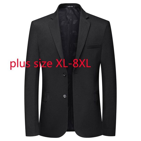 men's suits & blazers arrival fashion super large spring and autumn men casual black single suit coat plus size 2xl 3xl 4xl 5xl 6xl 7xl, White;black
men's suits & blazers arrival fashion super large spring and autumn men casual black single suit coat plus size 2xl 3xl 4xl 5xl 6xl 7xl, White;black