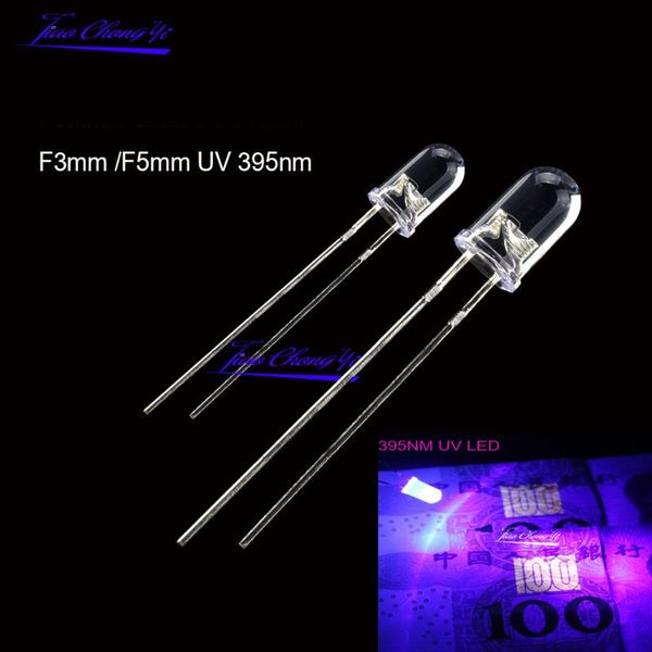 light beads 100pcs uv led diode dip 3mm 5mm diodes clear 395nm ultraviolet ultra violet kit 
light beads 100pcs uv led diode dip 3mm 5mm diodes clear 395nm ultraviolet ultra violet kit
