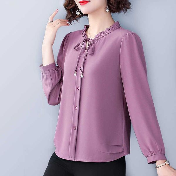 women spring autumn style blouses shirts lady casual long sleeve o-neck loose blusas df4038 210609, White
women spring autumn style blouses shirts lady casual long sleeve o-neck loose blusas df4038 210609, White