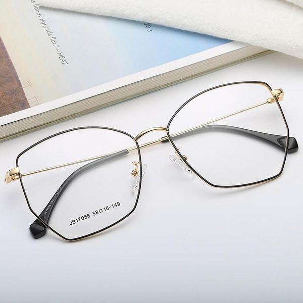 fashion sunglasses frames square glasses frame men alloy ultralight 2021 eye women myopia optical eyeglasses male computer eyewear 620, Black
fashion sunglasses frames square glasses frame men alloy ultralight 2021 eye women myopia optical eyeglasses male computer eyewear 620, Black