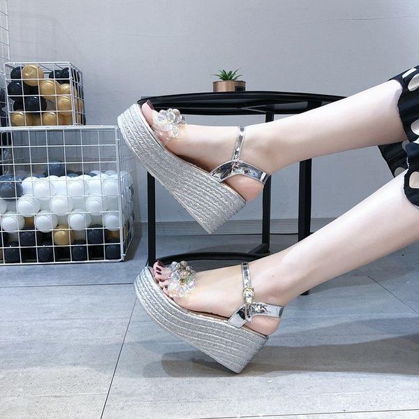 sandals fashion platform women shoes summer super high heels ladies casual wedge chunky gladiator hn7, Black
sandals fashion platform women shoes summer super high heels ladies casual wedge chunky gladiator hn7, Black
