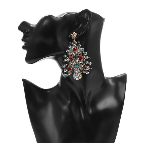 christmas tree stud earrings personalized wild handmade designer alloy-tree alloy dripping oil diamond winding earring party holiday childli, Golden;silver
christmas tree stud earrings personalized wild handmade designer alloy-tree alloy dripping oil diamond winding earring party holiday childli, Golden;silver