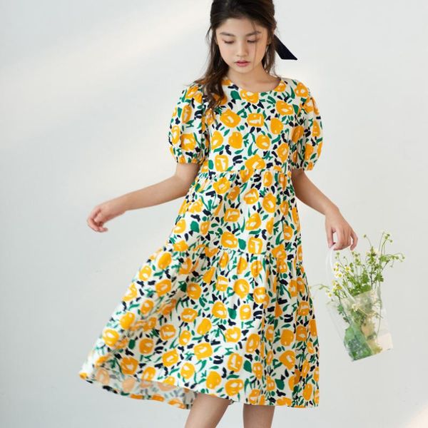 fashion girls floral dress mommy and daughter 2021 summer children clothes puff sleeve kids dresses for girls,#6129 girl's, Red;yellow
fashion girls floral dress mommy and daughter 2021 summer children clothes puff sleeve kids dresses for girls,#6129 girl's, Red;yellow