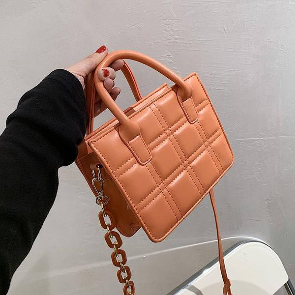 evening bags lattice square mini tote bag 2021 summer high-quality pu leather women's designer handbag pearl strap shoulder messenger
evening bags lattice square mini tote bag 2021 summer high-quality pu leather women's designer handbag pearl strap shoulder messenger