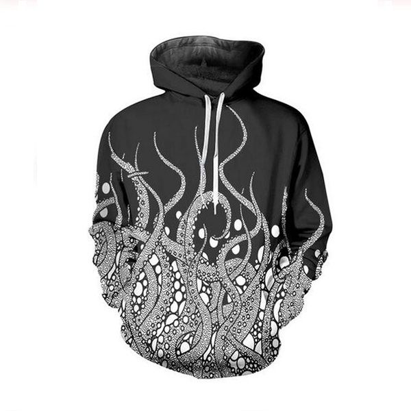 new fashion man women designer perfect harajuku style ocs tentacle 3d print long sleeve hoodies casual sportswear kf016, Black
new fashion man women designer perfect harajuku style ocs tentacle 3d print long sleeve hoodies casual sportswear kf016, Black